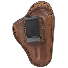 Smith and Wesson J Frame 2" revolver IWB holster, tan leather.